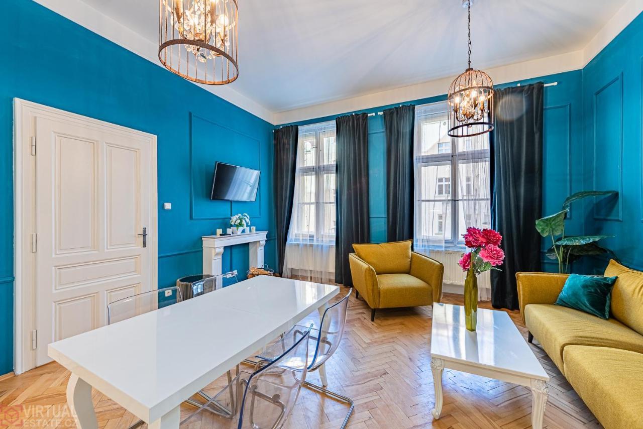 Colorful Wenceslas Square Apartment Prag Exterior foto
